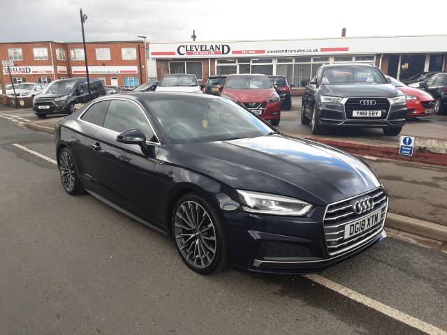 Audi A5 2.0 TFSI S Line 2dr Coupe Petrol Blue