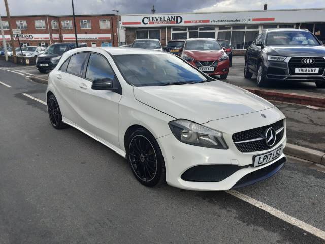Mercedes-Benz A Class 1.5 A180d AMG Line 5dr Auto Hatchback Diesel White