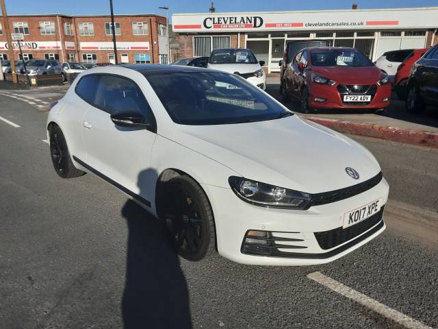 Volkswagen Scirocco 2.0 TDi 184 BlueMotion Tech GT Black Edition 3dr Coupe Diesel White
