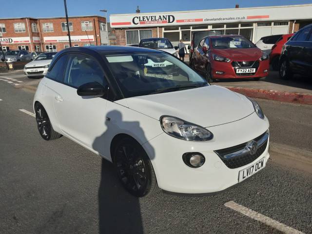 Vauxhall Adam 1.2i Jam 3dr Hatchback Petrol White
