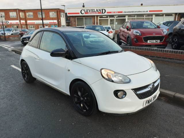 Vauxhall Adam 1.2i Jam 3dr Hatchback Petrol White