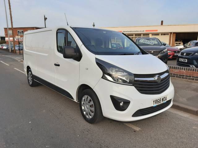 Vauxhall Vivaro 2900 1.6CDTI BiTurbo 125PS Sportive H1 Van Commercial Diesel White