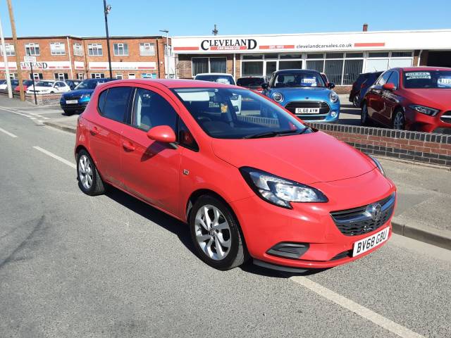 Vauxhall Corsa 1.4 Sport 5dr [AC] Hatchback Petrol Red