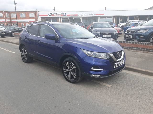 Nissan Qashqai 1.5 dCi 115 N-Connecta 5dr Hatchback Diesel Blue