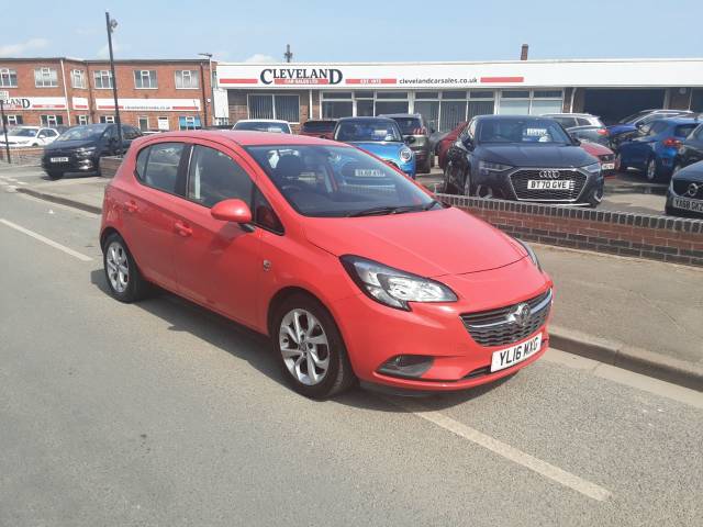 Vauxhall Corsa 1.4 ecoFLEX Energy 5dr [AC] Hatchback Petrol Red