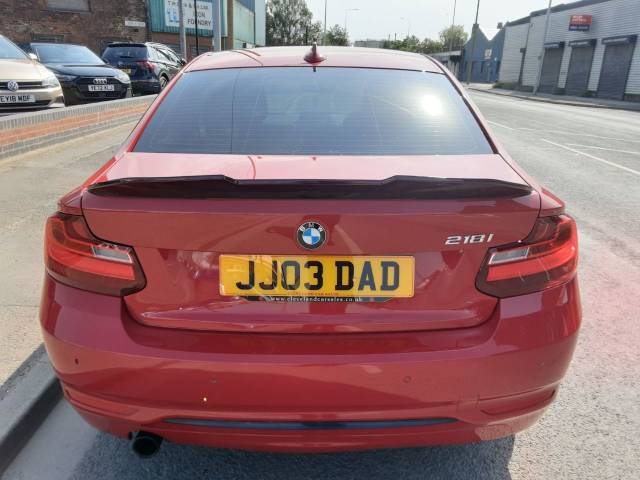 2016 BMW 2 Series 1.5 218i Sport 2dr [Nav]