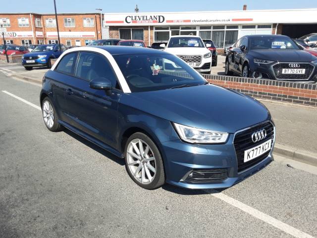 Audi A1 1.4 TFSI S Line 3dr Hatchback Petrol Blue