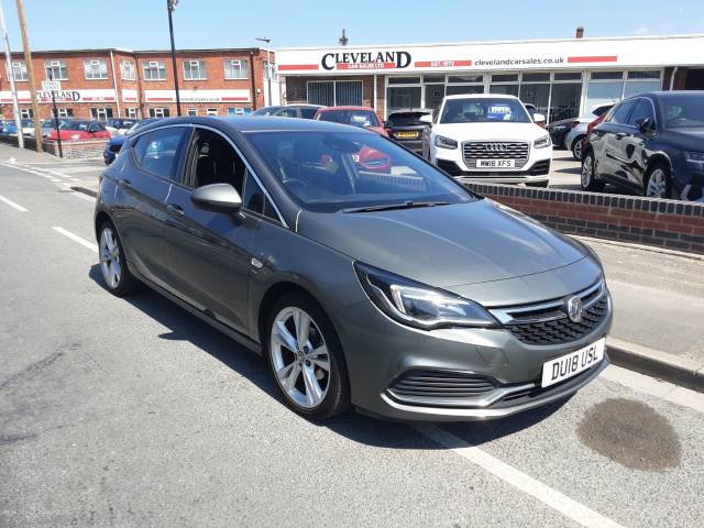 Vauxhall Astra 1.4T 16V 150 SRi Vx-line Nav 5dr Hatchback Petrol Grey