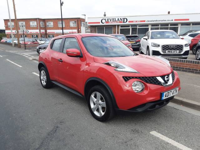 Nissan Juke 1.6 [94] Visia 5dr Hatchback Petrol Red