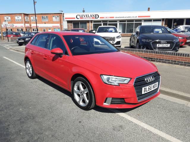 Audi A3 1.4 TFSI Sport 5dr Hatchback Petrol Red