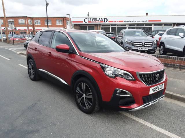 Peugeot 3008 1.5 BlueHDi Allure 5dr Hatchback Diesel Red