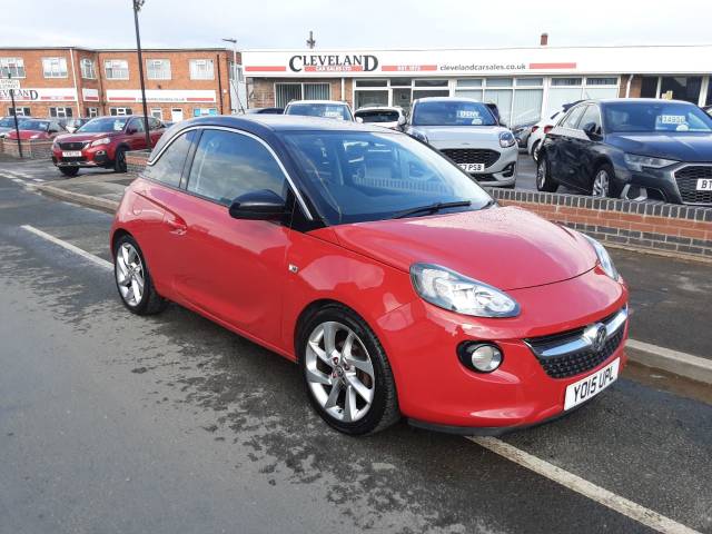 Vauxhall Adam 1.4i [100] Slam 3dr Hatchback Petrol Red