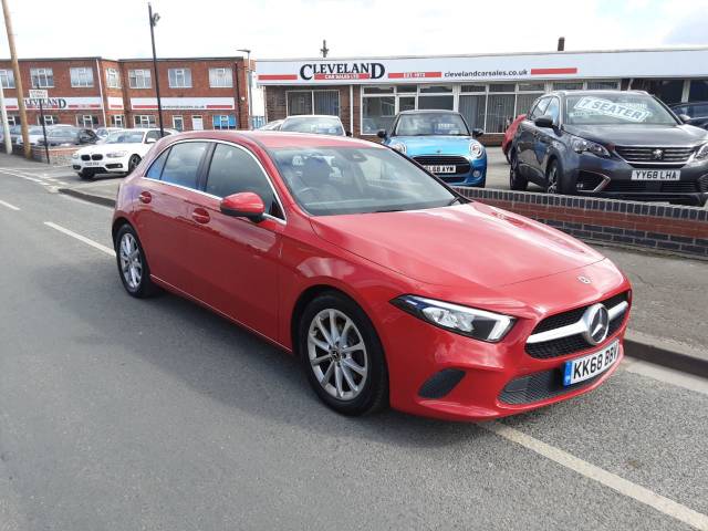 Mercedes-Benz A Class 1.5 A180d Sport 5dr Auto Hatchback Diesel Red